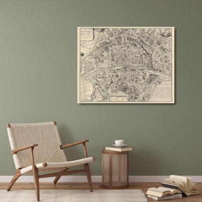 «17 Stories De Fer», reproduction d'art sur toile tendue sous le titre: Paris France - De Fer 1705 ITPA0009