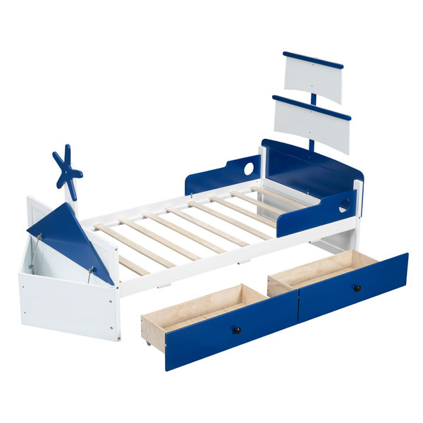 Sunside Sails Shinn Platform Storage Bed | Wayfair