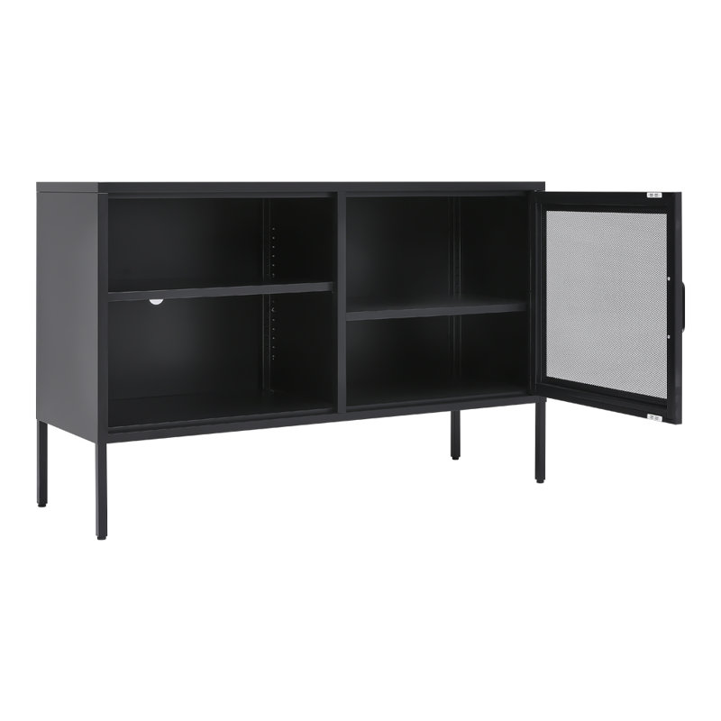 Metal Rectangle Accent Cabinet