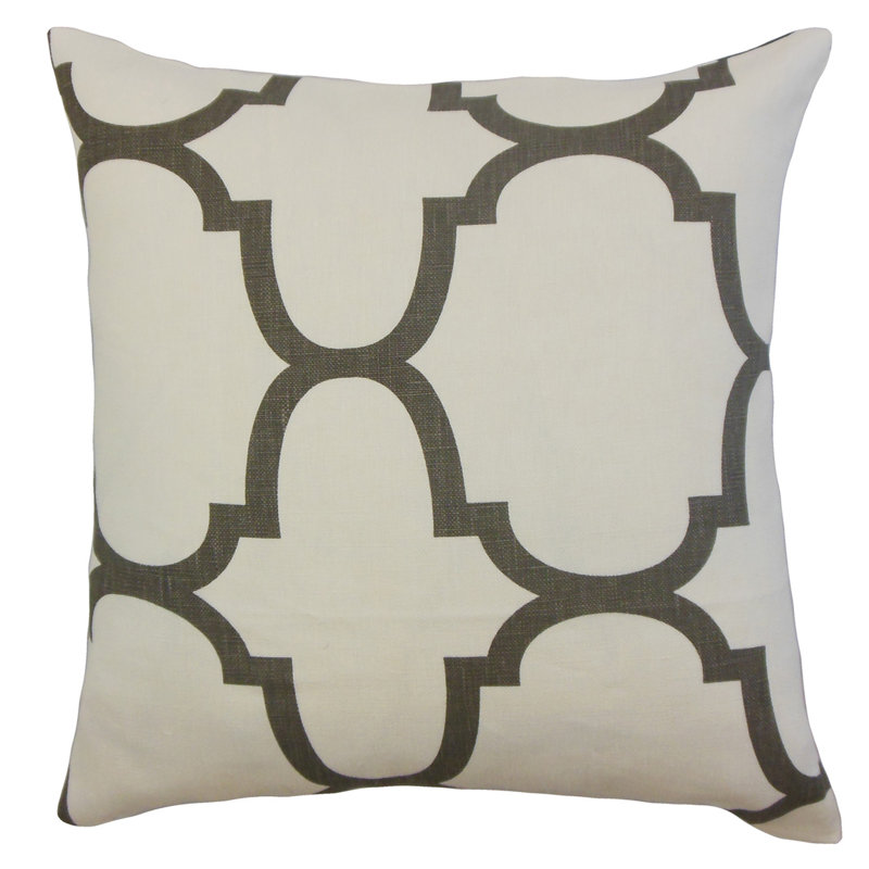 Coussin Cascade, Gousse, 26" H x 26" W, Down Blend