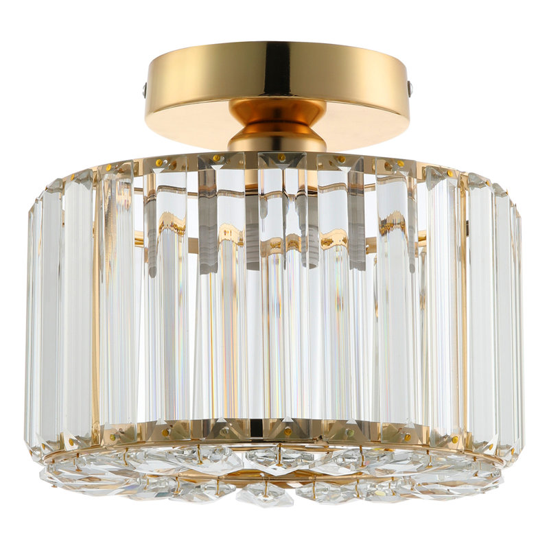 Addah Crystal Flush Mount