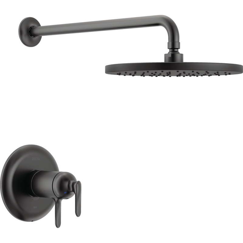 17T Series Shower Trim, Matte Black