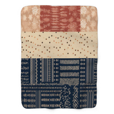 Boho Patchwork - 1 Piece Blanket