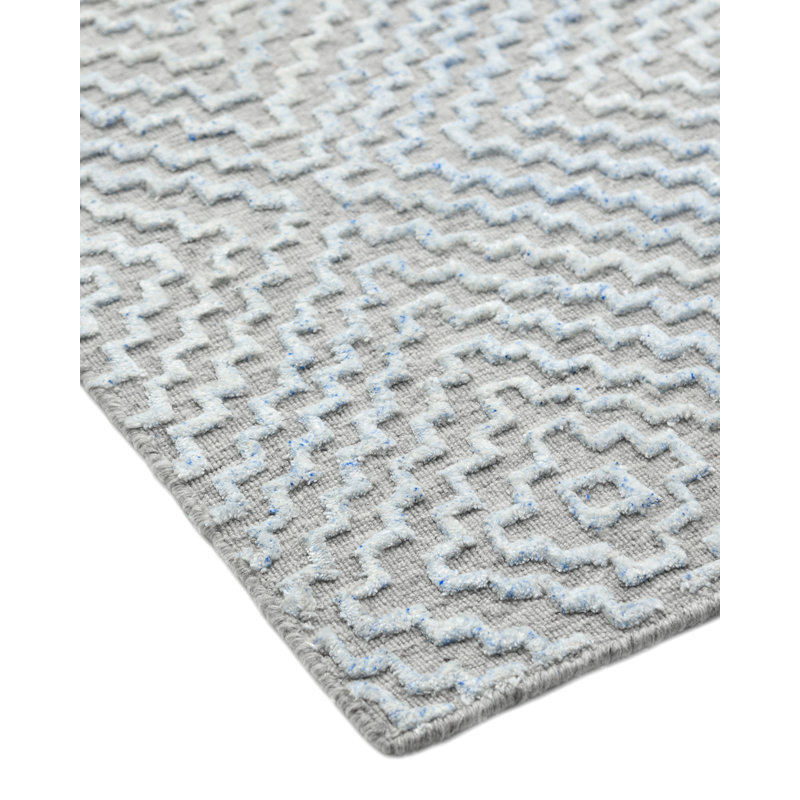 Tapis géométrique tissé à la main Baris, Rectangle 3 pi x 5 pi