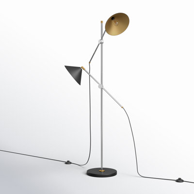 Avia Swing Arm Floor Lamp