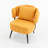 Small-Space Friendly Design Modern Accent Armchair