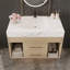 Ensemble de meuble-lavabo mural flottant 29,9 po