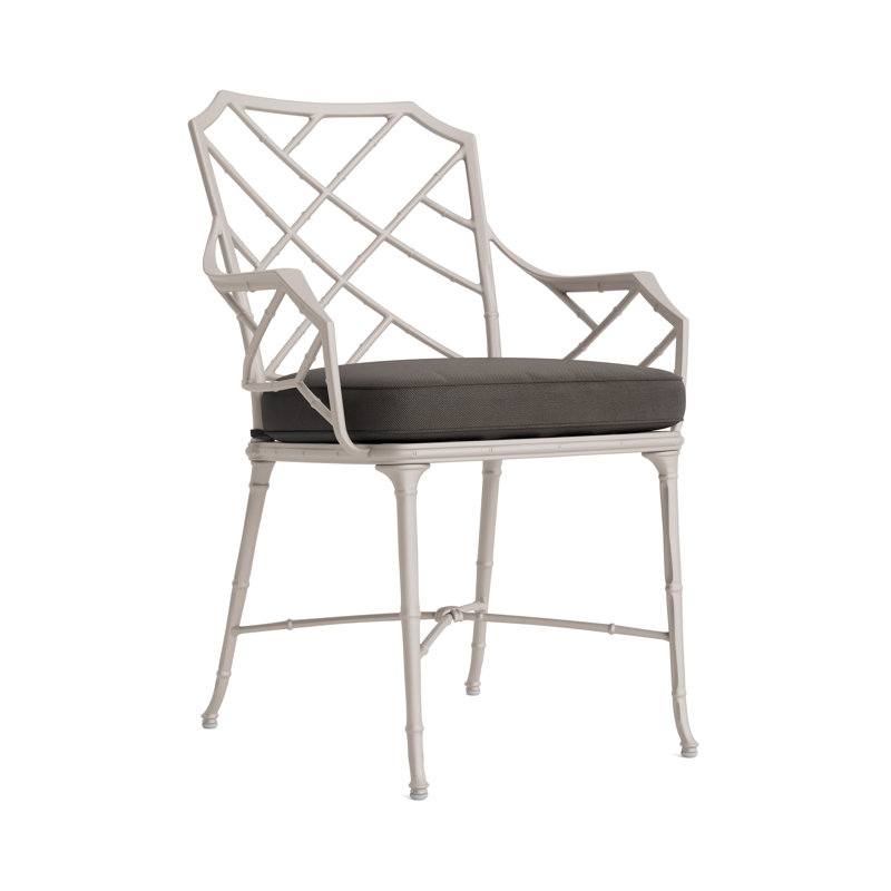 Calcutta Outdoor Dining Chair, Fusion Charcoal, Dove Smooth