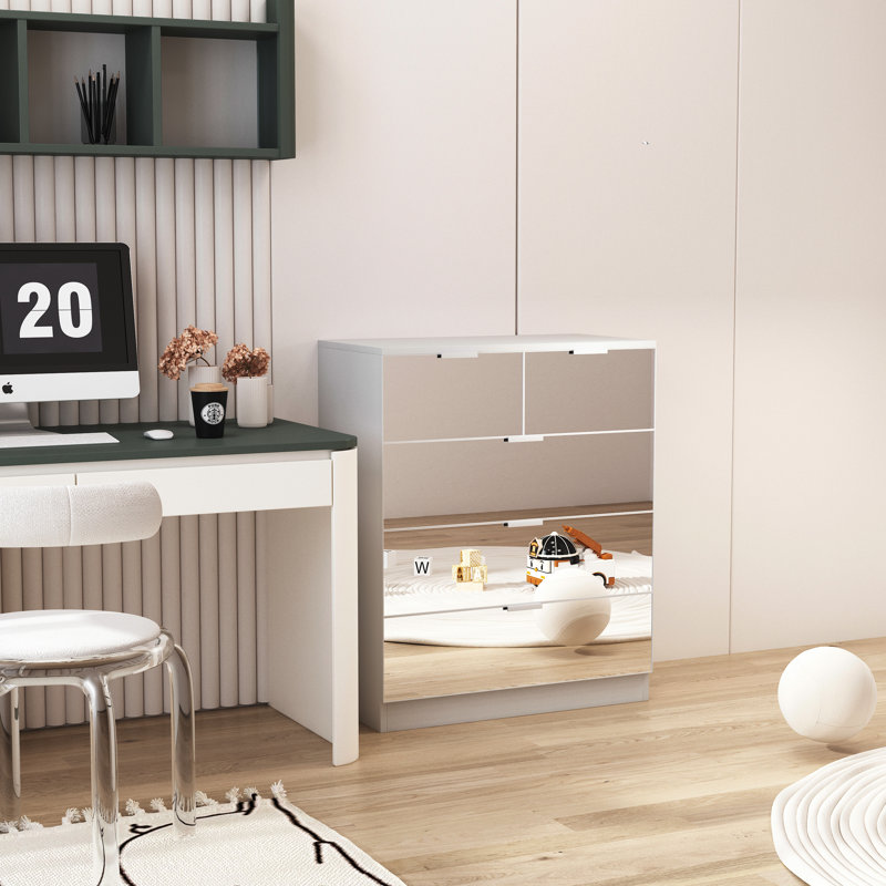 Benjerman 79cm W 5 - Drawer Chest of Drawers