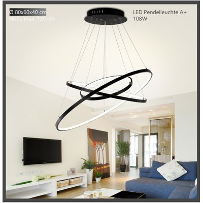 Geometric LED Pendant Light 1-light Manriquez