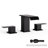 Widespread Bathroom Faucet 3 Hole, 2-Handle Bathroom Sink Faucet With Drain Assembly-120542041