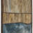 36"H Oversized Geometric Stained Glass Window Panel