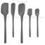 Flex-Core Silicone Handled Spatula 5 Piece Set For Meal-872452642