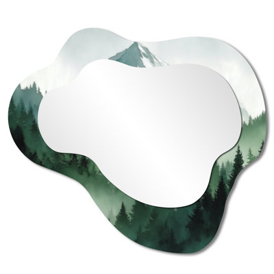 Miroir mural Rustic Wavy