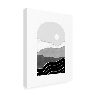 Œuvre d'art sur toile noire, Elena Ristova