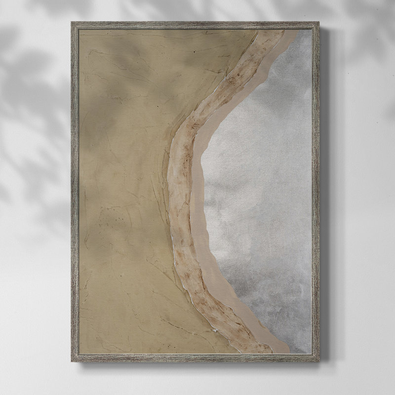 «Silver Lake III», reproduction encadrée - bois massif, H 11 po x l 9 po