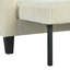 3 canapé-lit modulaire réversible en velours côtelé avec méridienne avec rangement, porte-gobelets sur les accoudoirs, ports, idéal pour le salon, la chambre à coucher, le bureau - beige, 84,92 po de profondeur, 50,78 de largeur, 33,81 hauteur, 112,34 lb-1197735641
