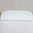 Scratch-Resistant Diamond Tufted Ottoman, 19.5x15.5x18 Inch Pet-Friendly Accent Stool,White-1344949656