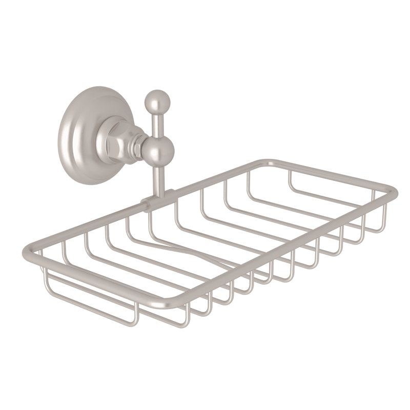 Country Bath Soap Dish, Satin Nickel