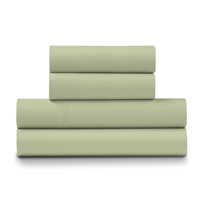 Ella Jayne Bamboo 4-Piece Sheet Set, Full, Sage