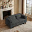 Canapé en chenille avec table d'appoint et port USB-91542897