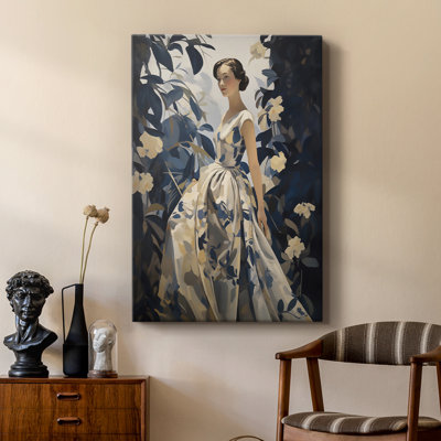 WOMEN Series DL XXVI - Toile tendue avec châssis Premium - Prêt à être accroché
