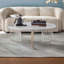 Coffee Table with Terrazzo Top and Acrylic Legs-102630671