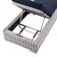 Chaise longue d'extérieur en rotin Modway Conway-2023026186