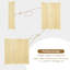 71'' W x 71'' H 4 - Panel Folding Room Divider