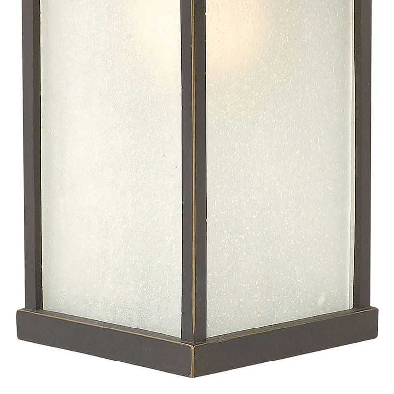 Manhattan 1-Light Outdoor Sconce, 100W Max Medium, 15" H x 9.3" W x 10.3" D