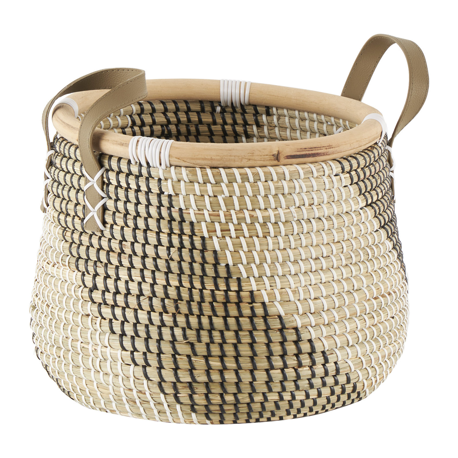 Julip Handmade Decorative Basket - Set of 2