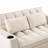 Larmon Modern Sleeper Sofa, Convertible Sofa, 3-In-1 Bed Pull Out Couch Pull Out Sofa-25994559
