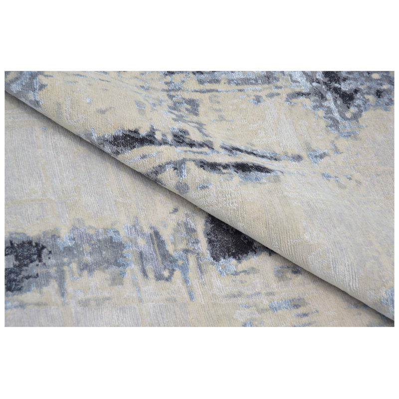Abstract Area Rug, Rectangle 8'1" x 10'1"