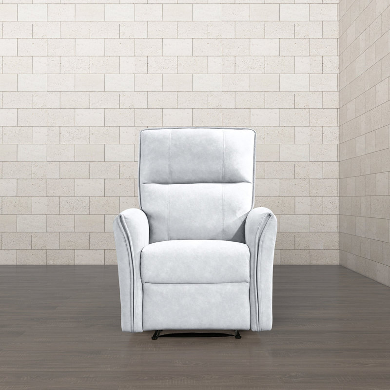 Fauteuil inclinable en suède