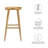Modway Saville Solid Wood Stool-94387520-94387517