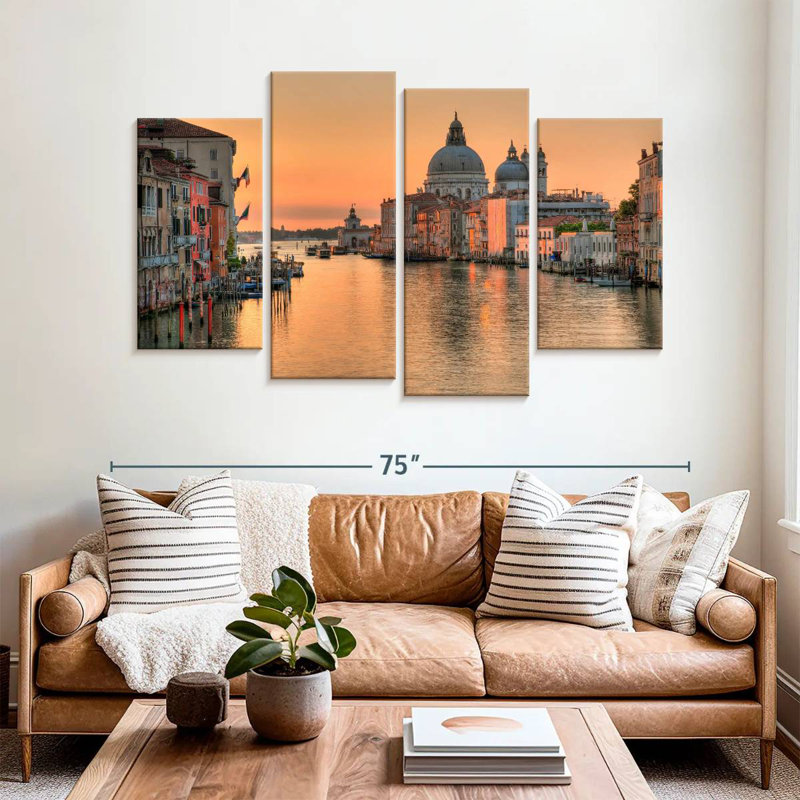 Nicci Canal Grande à Venise, H 42 po x l 68 po