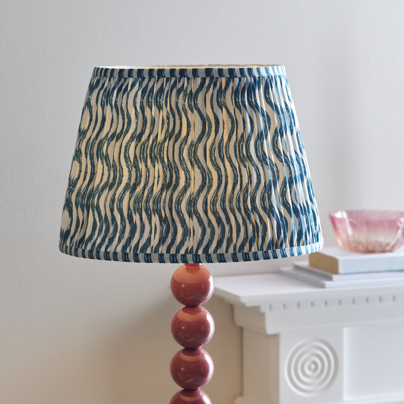 Higgledy 153.2cm Traditional Floor Lamp, Pink, Blue/White