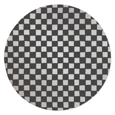 Checkered Non-Slip Outdoor Rug
