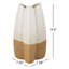 Stearne Off White Textured Vase-1251473350