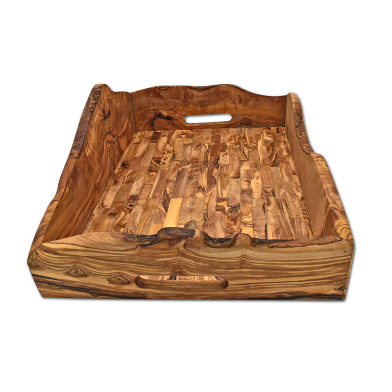 Union Rustic Yasir Olive Wood Tray