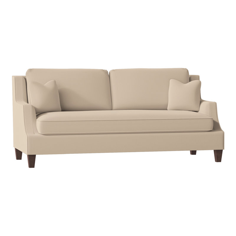 Savannah Upholstered 87.5'' Sofa, Tobacco, Perigold Ishi Beach