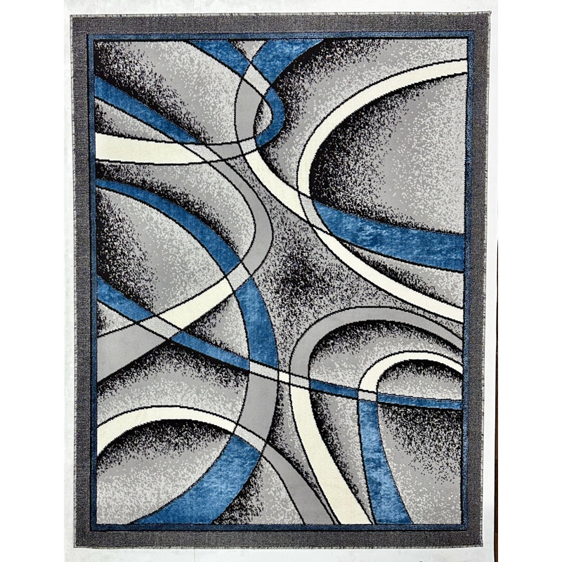 Ciceri Modern Abstract Contemporary 5X7 Rug For Living Room Bedroom