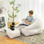  Fauteuil à billes doux avec repose-pieds-2014598224