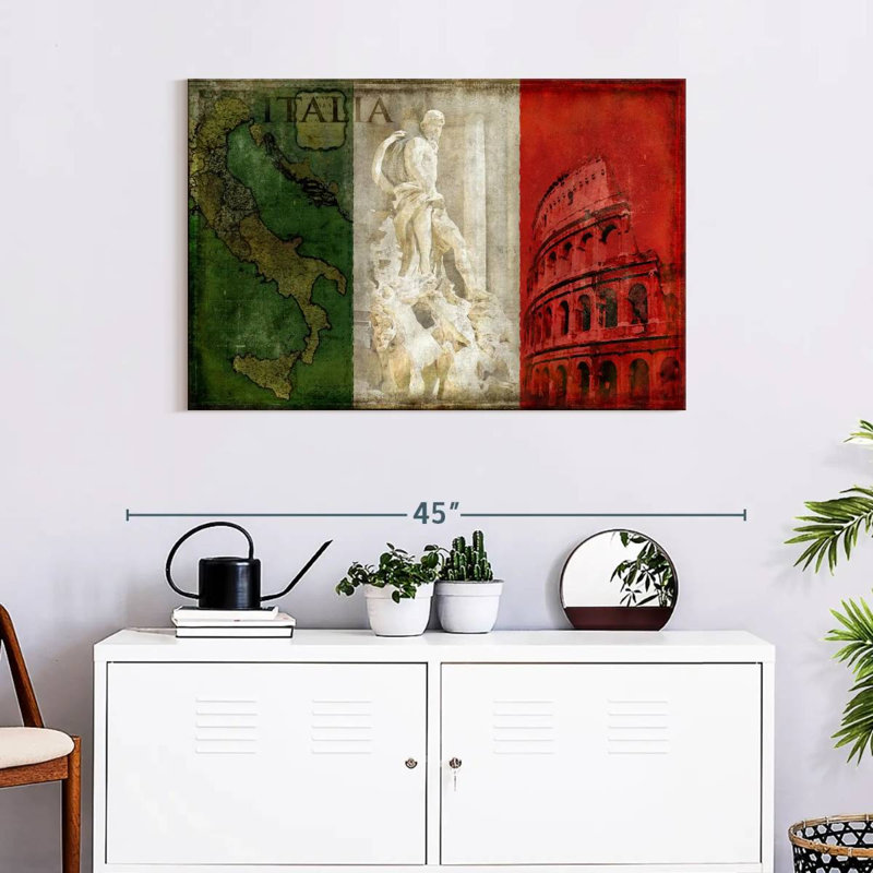 Borges Brava Italia, 24" H x 36" W