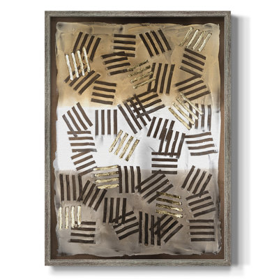 Raffia Palm I, reproduction encadrée - bois massif