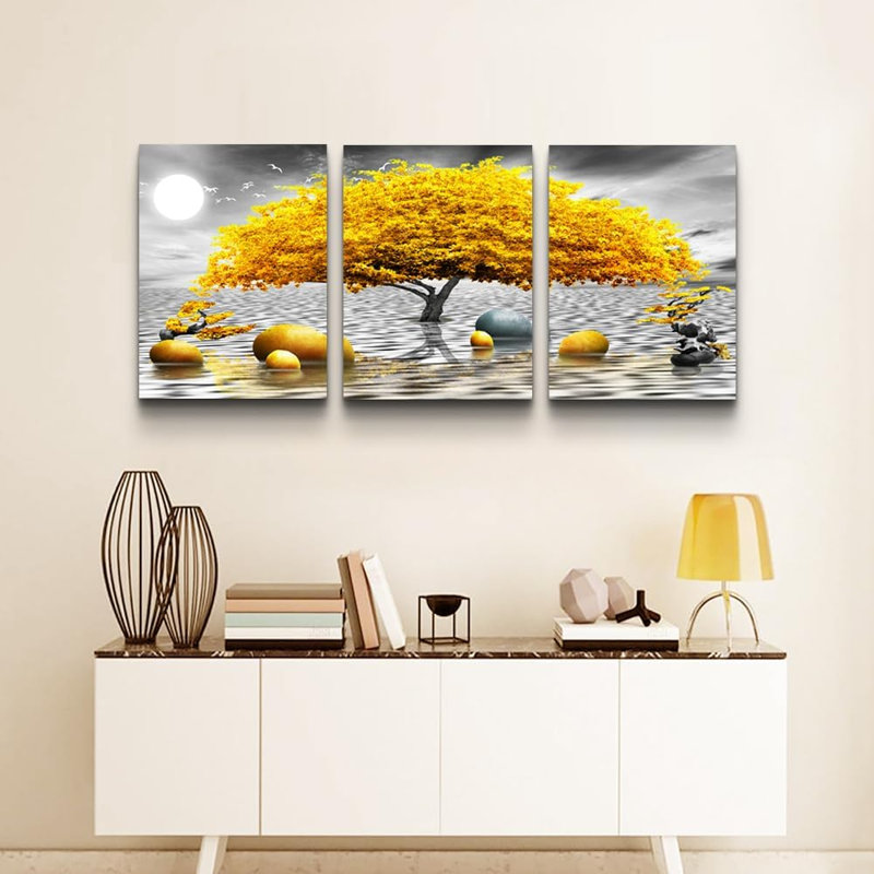 3 Piece Wrapped Canvas Print