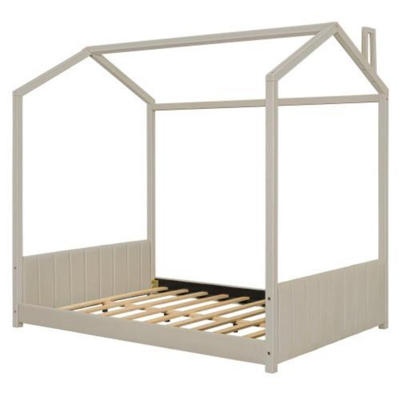 Lit en bois Velvet House, Double