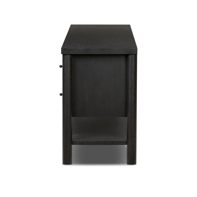 Roark Media Console, Ebony Oak