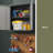 Metal Wall-Mounted Tool Storage Cabinet With Locking Door And 1 Shelf For Garage Warehouse-2088132319