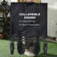 Outsunny Folding Storage Trolley Cart Bag Telescopic Handle Brakes Black